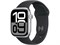 Watch Series 10 46 мм Silver (Серебристый) Алюминиевый корпус с Black Sport Band - M/L (160-210 мм) MWX03-MXM43