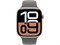 Watch Series 10 46 мм Rose Gold (Розовое золото) Алюминиевый корпус с Stone Gray Sport Band - S/M (140-190 мм) MWX23-MXLX3