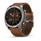 Fenix 8, 51 мм Amoled Sapphire Titanium каштановый кожаный ремешок 010-02905-40 41414 - фото 99182