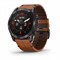 Epix Pro (Gen 2) Sapphire Edition 51 мм титановый угольно-серый DLC коричневый кожаный ремешок 010-02804-30 41487 - фото 99401